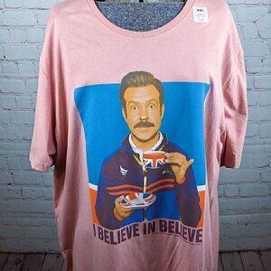 NWT Old Navy Ted Lasso Pink Tshirt XXL 2X
